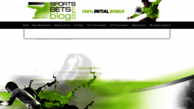 What Sportsbetsblog.com website looked like in 2019 (5 years ago)