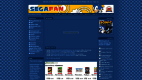 What Segafan.com website looked like in 2019 (5 years ago)