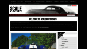 What Scalemotorcars.com website looked like in 2019 (5 years ago)