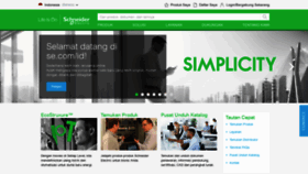 What Schneider-electric.co.id website looked like in 2019 (5 years ago)