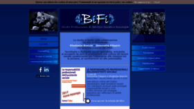 What Studiobifi.it website looked like in 2019 (5 years ago)