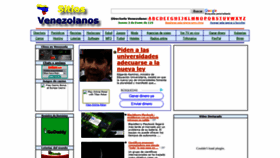 What Sitiosvenezolanos.com website looked like in 2019 (5 years ago)