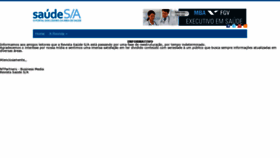 What Saudesa.com.br website looked like in 2019 (5 years ago)