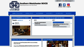 What Swboces.org website looked like in 2019 (5 years ago)