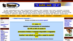 What Starsat.it website looked like in 2019 (5 years ago)
