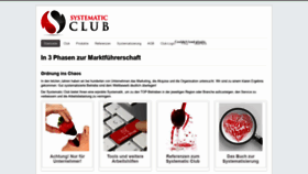 What Systematic-club.de website looked like in 2019 (5 years ago)