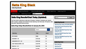 What Sattakingblack.com website looked like in 2019 (5 years ago)