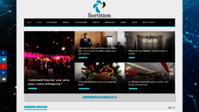 What Sortition.net website looked like in 2019 (5 years ago)
