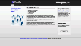 What Siptraffic.com website looked like in 2019 (5 years ago)