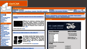 What Slashcam.com website looked like in 2019 (5 years ago)