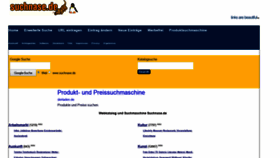 What Suchnase.de website looked like in 2019 (5 years ago)