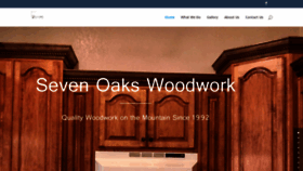 What Sevenoakswoodwork.com website looked like in 2019 (5 years ago)
