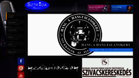 What Sztradaradio.hu website looked like in 2019 (5 years ago)