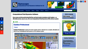 What Symscape.com website looked like in 2019 (5 years ago)