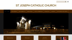 What Stjosephkilleen.org website looked like in 2019 (5 years ago)