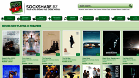 What Sockshare.bz website looked like in 2019 (5 years ago)