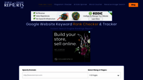 What Searchenginereports.net website looked like in 2019 (6 years ago)