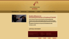 What Steuerberater-kehrberg.de website looked like in 2019 (5 years ago)
