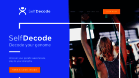 What Selfdecode.com website looked like in 2019 (5 years ago)