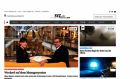 What Svz.de website looked like in 2019 (5 years ago)
