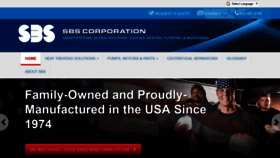 What Sbscorporation.com website looked like in 2019 (5 years ago)
