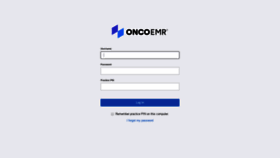 What Secure30.oncoemr.com website looked like in 2019 (6 years ago)