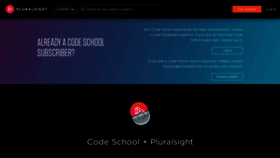 What Shop.codeschool.com website looked like in 2019 (5 years ago)