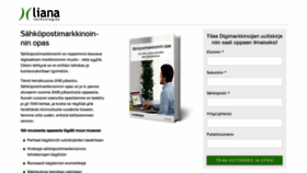 What Sahkopostimarkkinointi.info website looked like in 2019 (5 years ago)