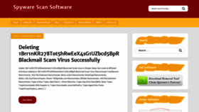 What Spywarescansoftware.com website looked like in 2019 (5 years ago)