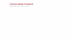 What Stefaniekresse.com website looked like in 2019 (5 years ago)