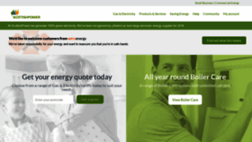 What Scottishpower.co.uk website looked like in 2019 (5 years ago)