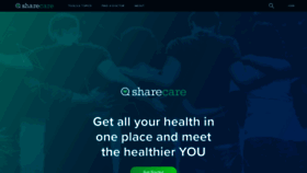 What Sharecare.com website looked like in 2019 (5 years ago)