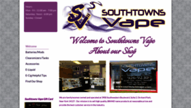 What Southtownsvape.com website looked like in 2019 (5 years ago)