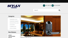 What Scyanelectronics.com website looked like in 2019 (7 years ago)