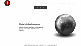 What Swissglobalinsurance.com website looked like in 2019 (5 years ago)