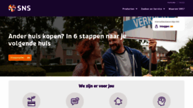 What Snsbank.nl website looked like in 2019 (6 years ago)