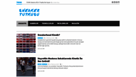 What Sneakertutkusu.com website looked like in 2019 (5 years ago)