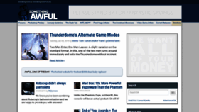 What Somethingawful.com website looked like in 2019 (5 years ago)