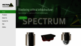 What Spectrumcamera.com website looked like in 2019 (6 years ago)