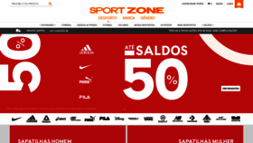 What Sportzone.pt website looked like in 2019 (5 years ago)
