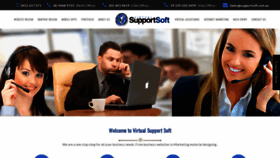 What Supportsoft.com.au website looked like in 2019 (5 years ago)