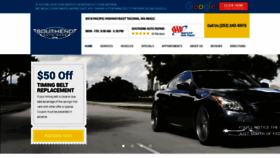 What Southendautocare.com website looked like in 2019 (5 years ago)
