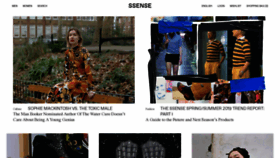 What Ssense.com website looked like in 2019 (5 years ago)