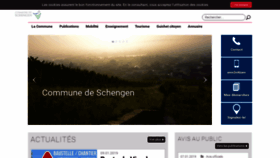 What Schengen.lu website looked like in 2019 (5 years ago)