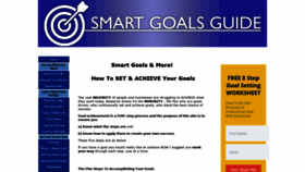 What Smart-goals-guide.com website looked like in 2019 (5 years ago)