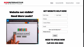 What Sosinteractive.com website looked like in 2019 (5 years ago)