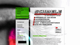 What Schmele.de website looked like in 2019 (5 years ago)