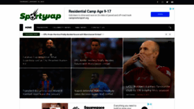 What Sportywap.com website looked like in 2019 (5 years ago)