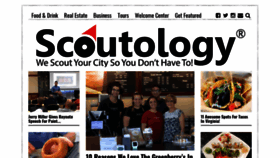 What Scoutology.com website looked like in 2019 (5 years ago)