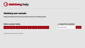 What Steinberg.help website looked like in 2019 (5 years ago)